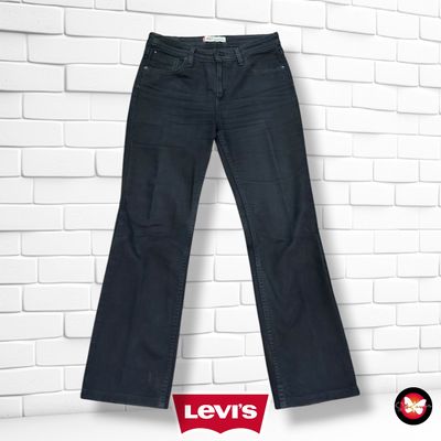 **HOY** Pantalón 627 STRAIGHT FIT LEVI’S color Negro Talla M/L (W29)