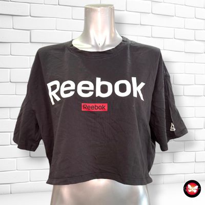 **HOY** Camiseta cropped de manga corta REEBOK color Negro Talla L