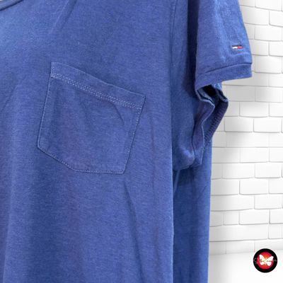 **HOY** Camiseta de manga corta con bolsillo TOMMY HILFIGER color Azul Talla XL