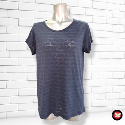**HOY** Camiseta de manga corta monograma traslúcido TOMMY HILFIGER color Azul marino Talla L