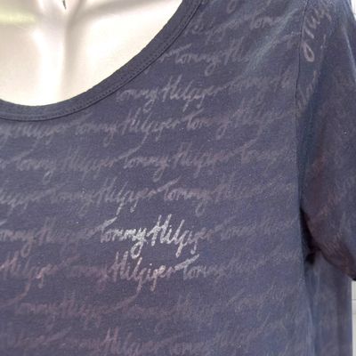 **HOY** Camiseta de manga corta monograma traslúcido TOMMY HILFIGER color Azul marino Talla L