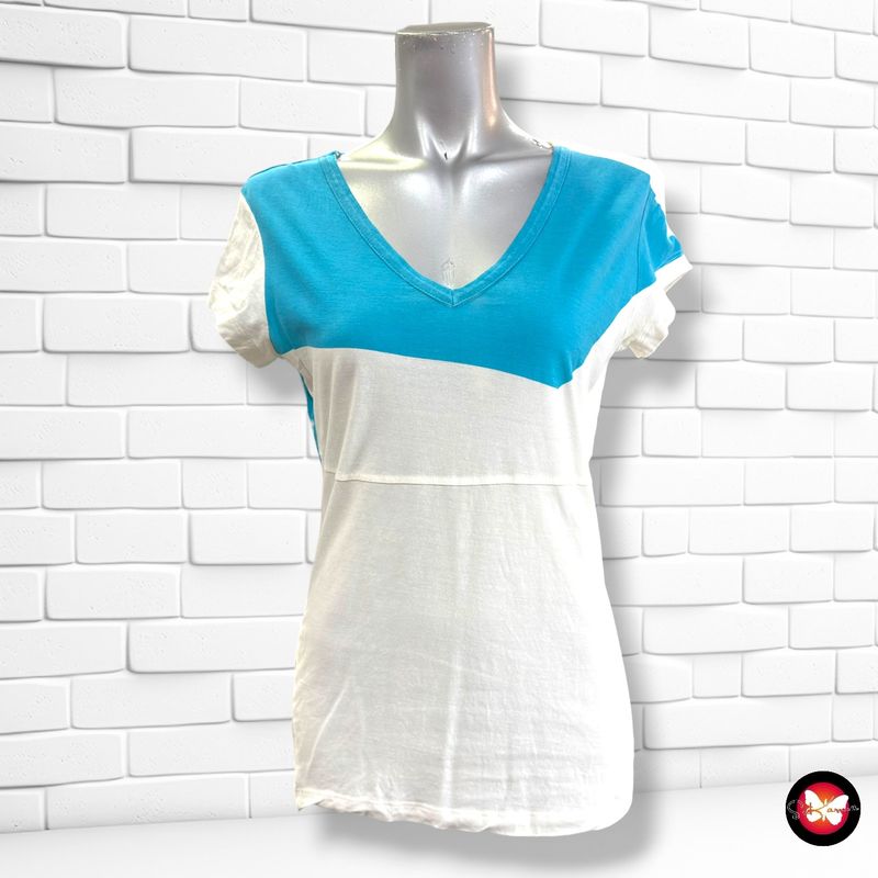**HOY** Camiseta de manga corta NIKE color Blanco y turquesa Talla M