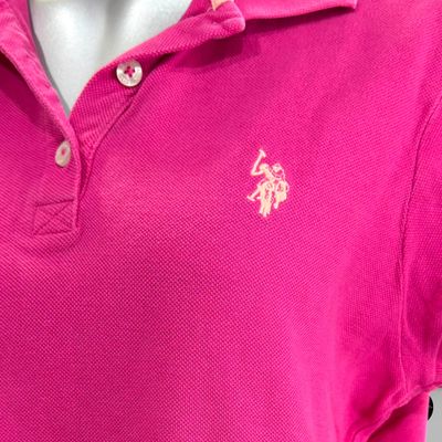 **HOY** Polo de manga corta U.S. POLO ASSN. color Magenta Talla L