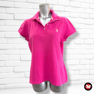 **HOY** Polo de manga corta U.S. POLO ASSN. color Magenta Talla L