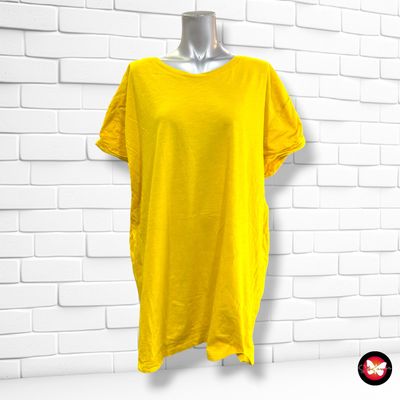 **HOY** Camiseta de manga corta BPC color Amarillo Talla 48/50