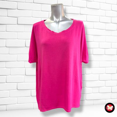 **HOY** Camiseta de manga corta color Fucsia Talla 3XL