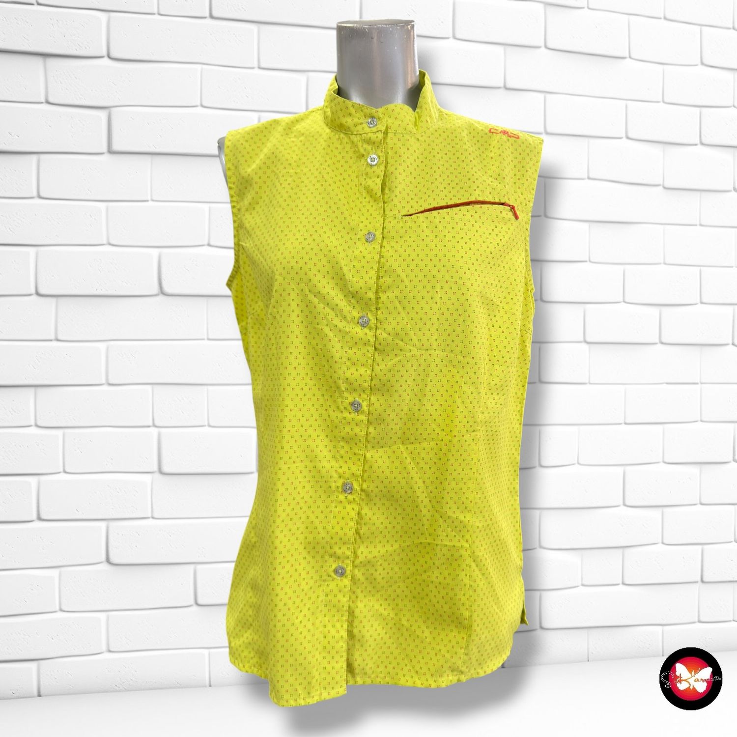 Camisa outdoors sin mangas CMP color Lima Talla S