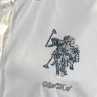 **HOY** Camisa de manga larga U.S. POLO ASSN. color Blanco Talla M