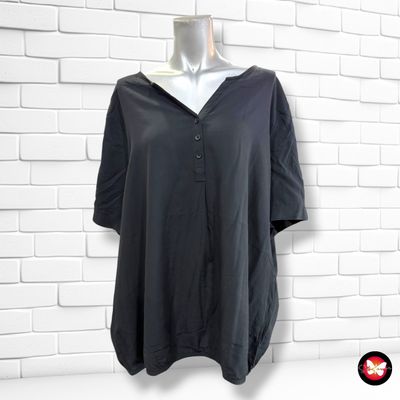 **HOY** Blusa de manga corta CECIL color Negro Talla XXL (grande)