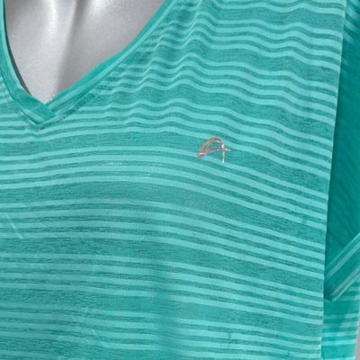 **HOY** Camiseta deportiva F&amp;F color Turquesa Talla S