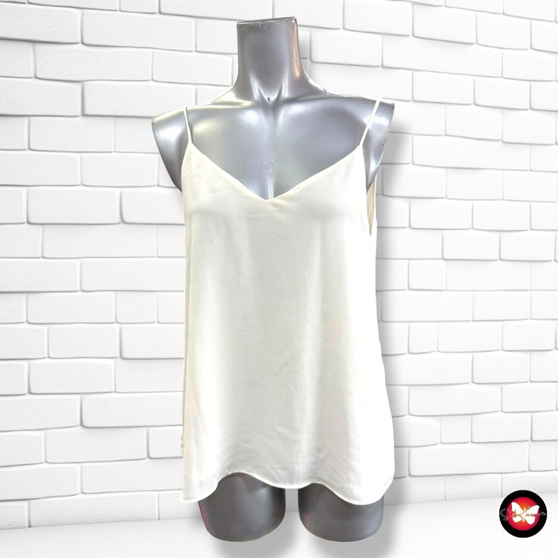**HOY** Blusa de gasa H&amp;M color Crema Talla 36
