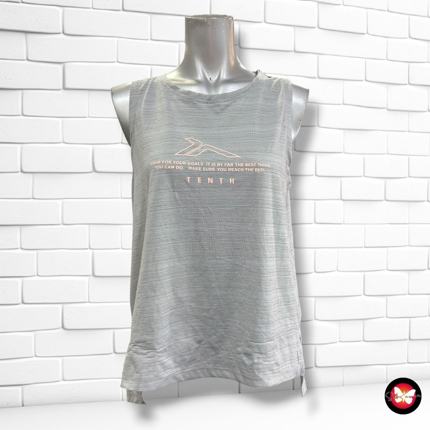 **HOY** Camiseta deportiva TENTH color Gris Talla M