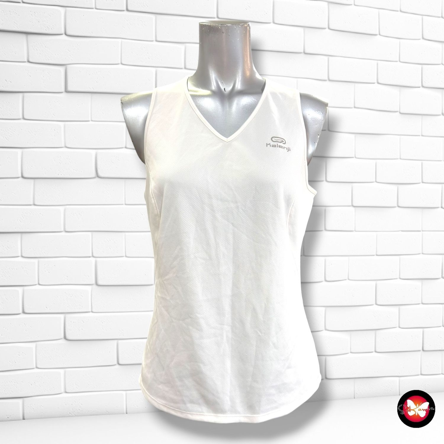 **HOY** Camiseta deportiva KALENJI color Blanco Talla 40 (pequeña)