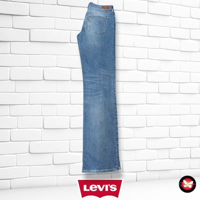 **HOY** Pantalón DEMI CURVE LEVI’S color Azul vaquero Talla M/L (W29)