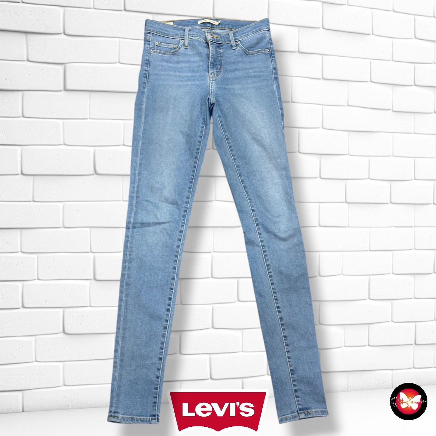 **HOY** Pantalón 310 SHAPING SUPER SKINNY LEVI’S color Azul vaquero Talla S (W26)