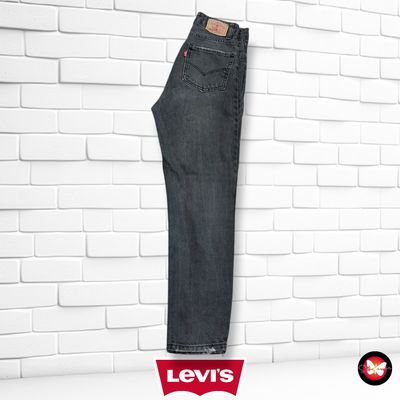 **HOY** Pantalón MOM FIT LEVI’S color Negro vaquero Talla XS