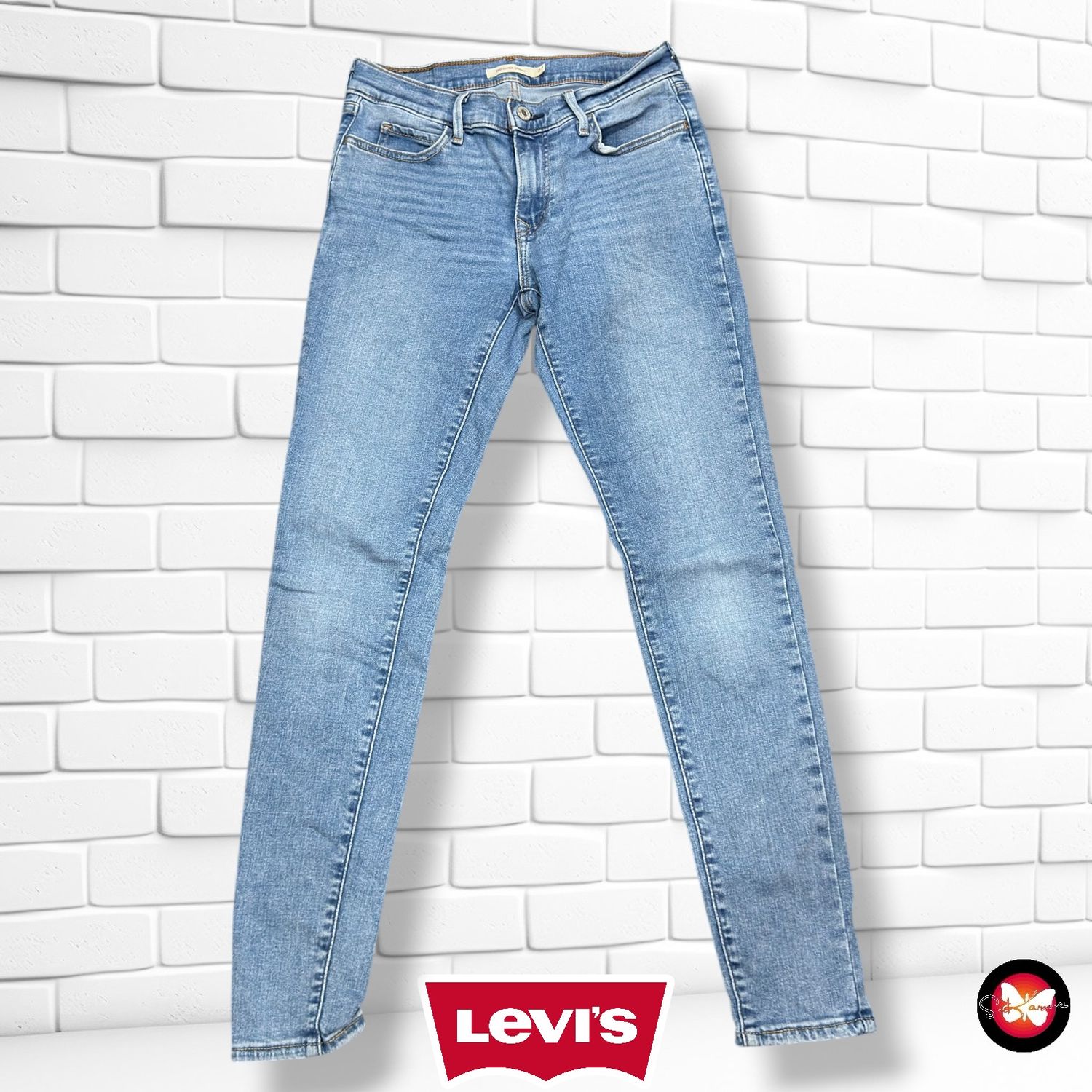 **HOY** Pantalón 710 SUPER SKINNY LEVI’S color Azul vaquero Talla S/M (W27)