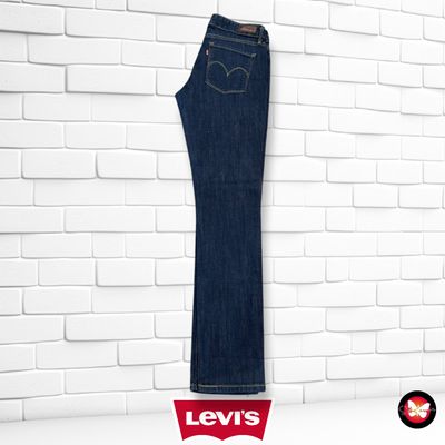 **HOY** Pantalón DEMI CURVE LEVI’S color Azul vaquero Talla S/M (W27)