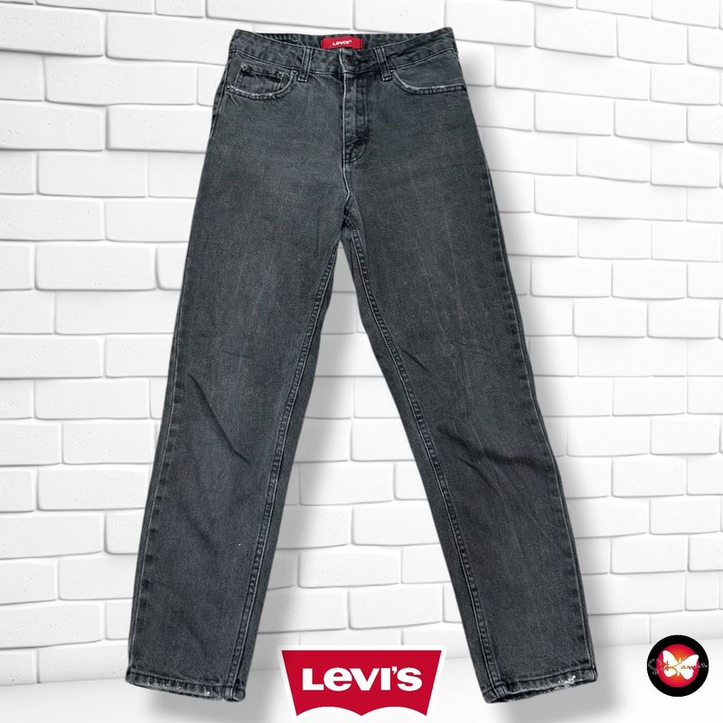 **HOY** Pantalón MOM FIT LEVI’S color Negro vaquero Talla XS