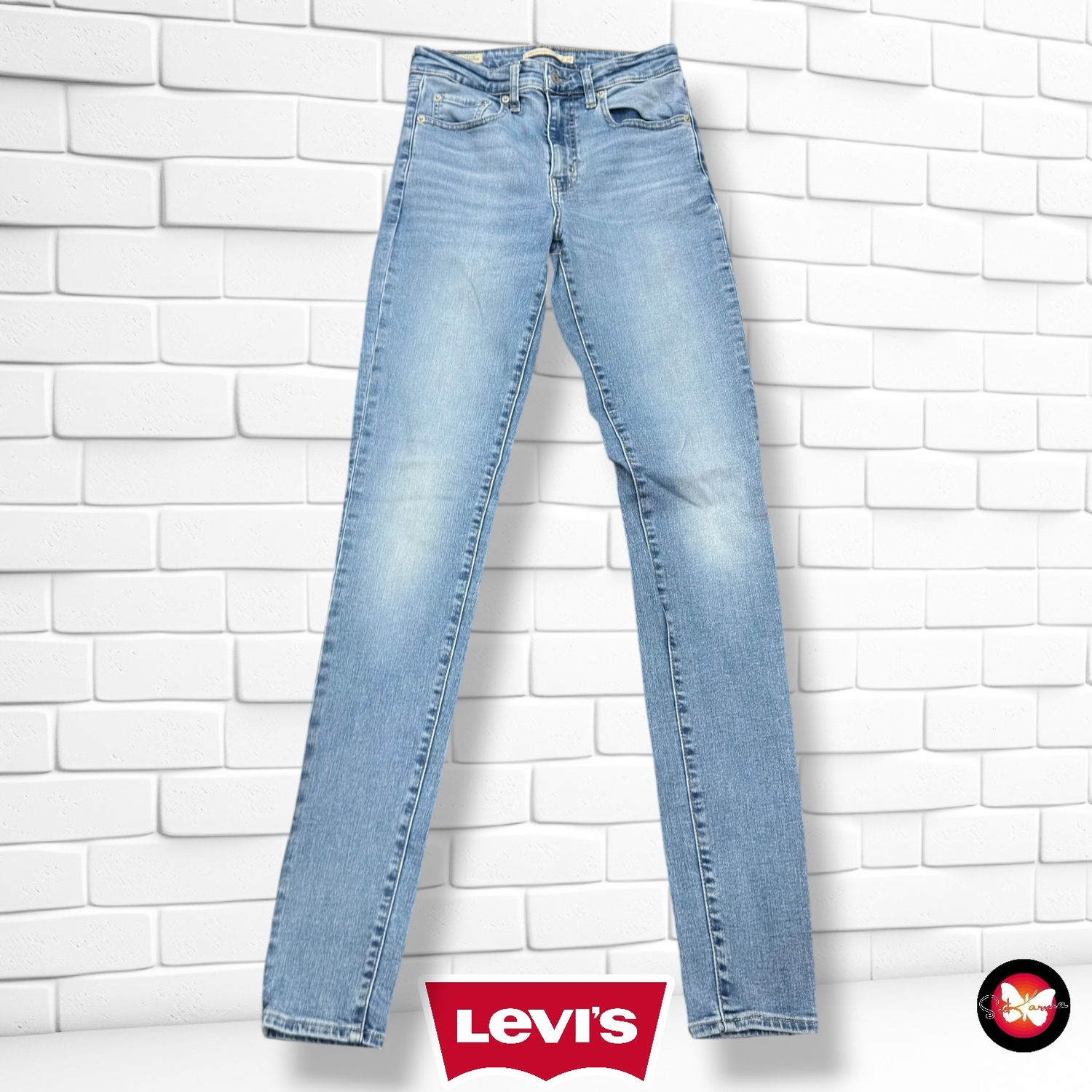 **HOY** Pantalón 721 HIGH RISE SKINNY LEVI’S color Azul vaquero Talla S/M (W27)