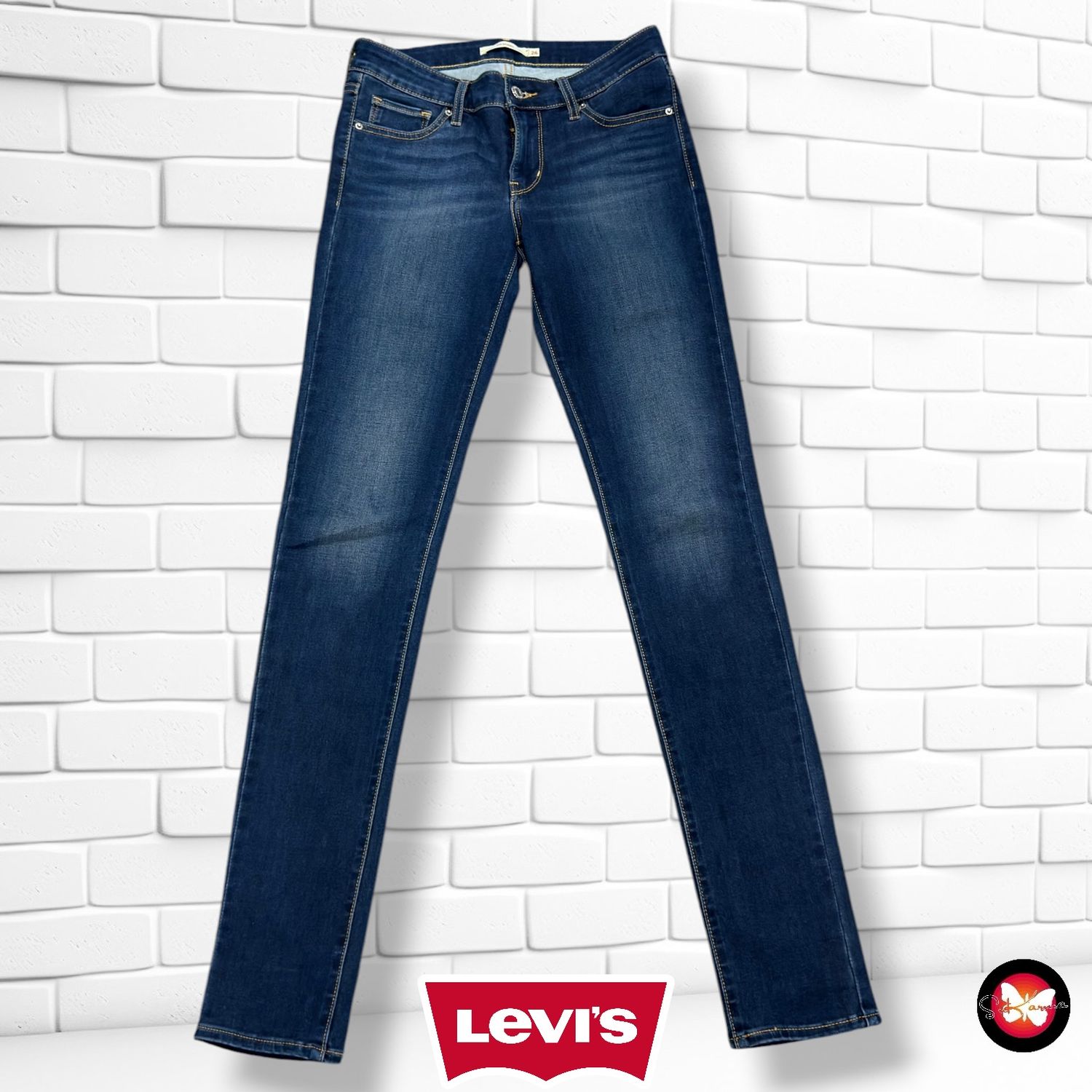**HOY** Pantalón 711 SKINNY LEVI’S color Azul vaquero Talla S (W26)