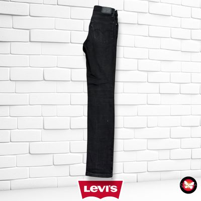 **HOY** Pantalón 721 HIGH RISE SKINNY LEVI’S color Negro vaquero Talla S/M (W27)