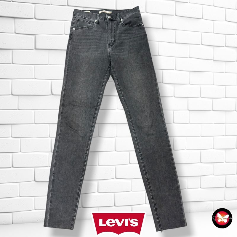 **HOY** Pantalón MILE HIGH RISE SKINNY LEVI’S color Gris Talla M (W28)