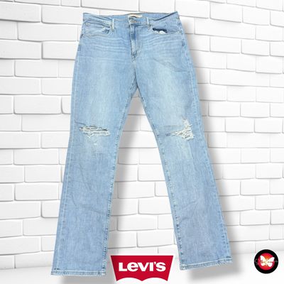 **HOY** Pantalón 724 HIGH RISE STRAIGHT LEVI’S color Azul vaquero Talla XL (W33)