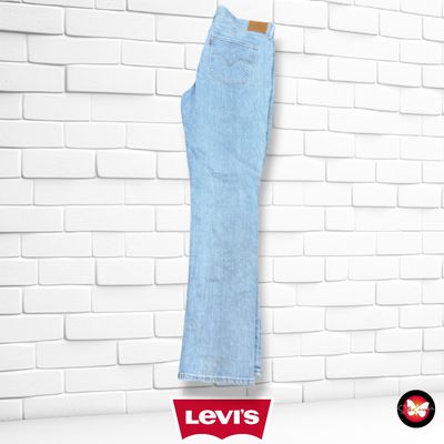 **HOY** Pantalón 724 HIGH RISE STRAIGHT LEVI’S color Azul vaquero Talla XL (W33)
