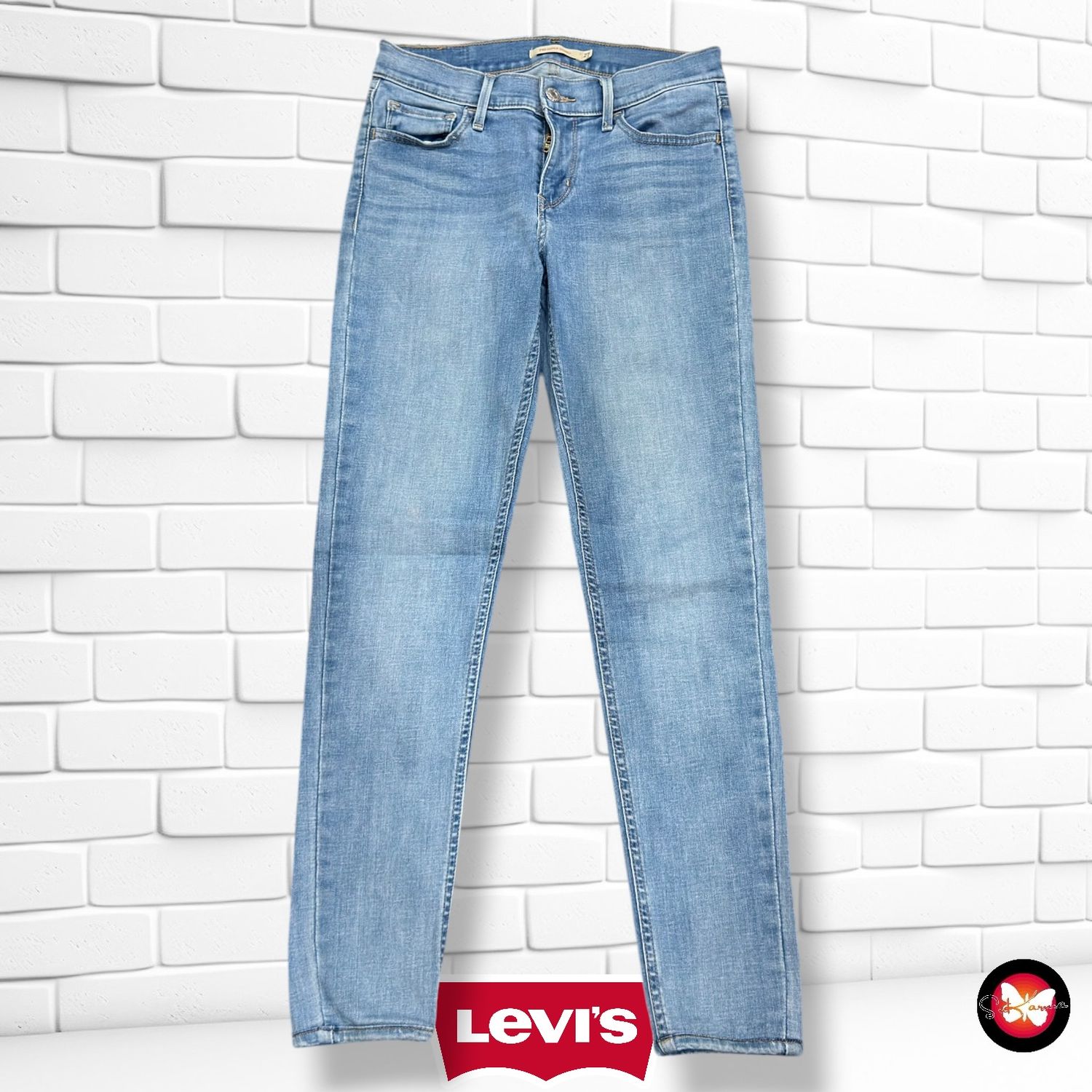 **HOY** Pantalón 710 SUPER SKINNY LEVI’S color Azul vaquero Talla S/M (W27)
