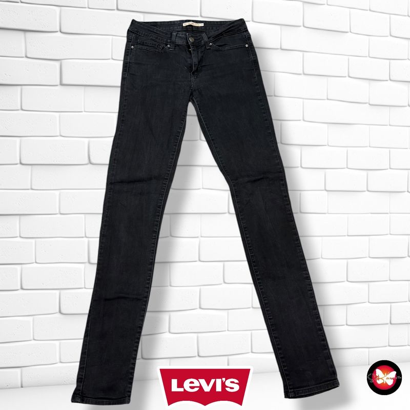 **HOY** Pantalón 711 SKINNY LEVI’S color Negro vaquero Talla S/M (W27)