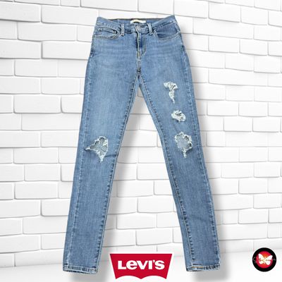 **HOY** Pantalón 710 SUPER SKINNY LEVI’S color Azul vaquero Talla S/M (W27)