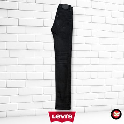**HOY** Pantalón MILE HIGH RISE SKINNY LEVI’S color Negro vaquero Talla XS (W24)