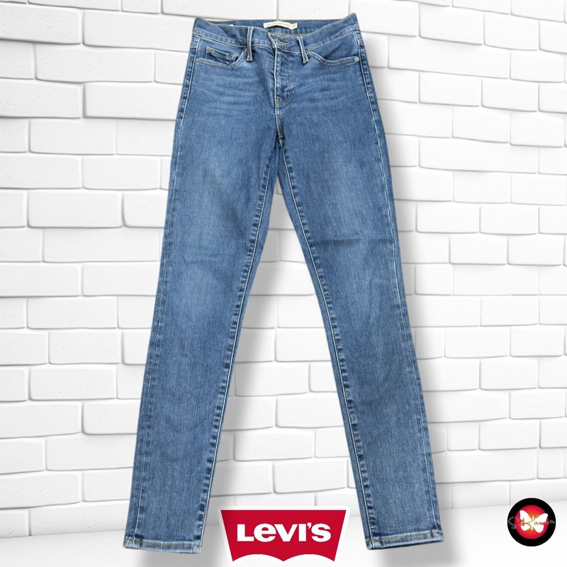 **HOY** Pantalón 310 SHAPING SUPER SKINNY LEVI’S color Azul vaquero Talla XS (W25)