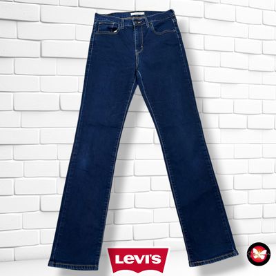 **HOY** Pantalón 724 HIGH RISE STRAIGHT LEVI’S color Azul vaquero Talla M (W28)