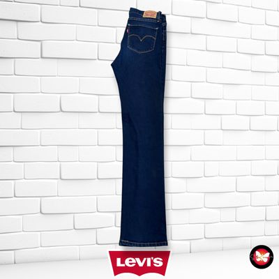 **HOY** Pantalón 724 HIGH RISE STRAIGHT LEVI’S color Azul vaquero Talla M (W28)