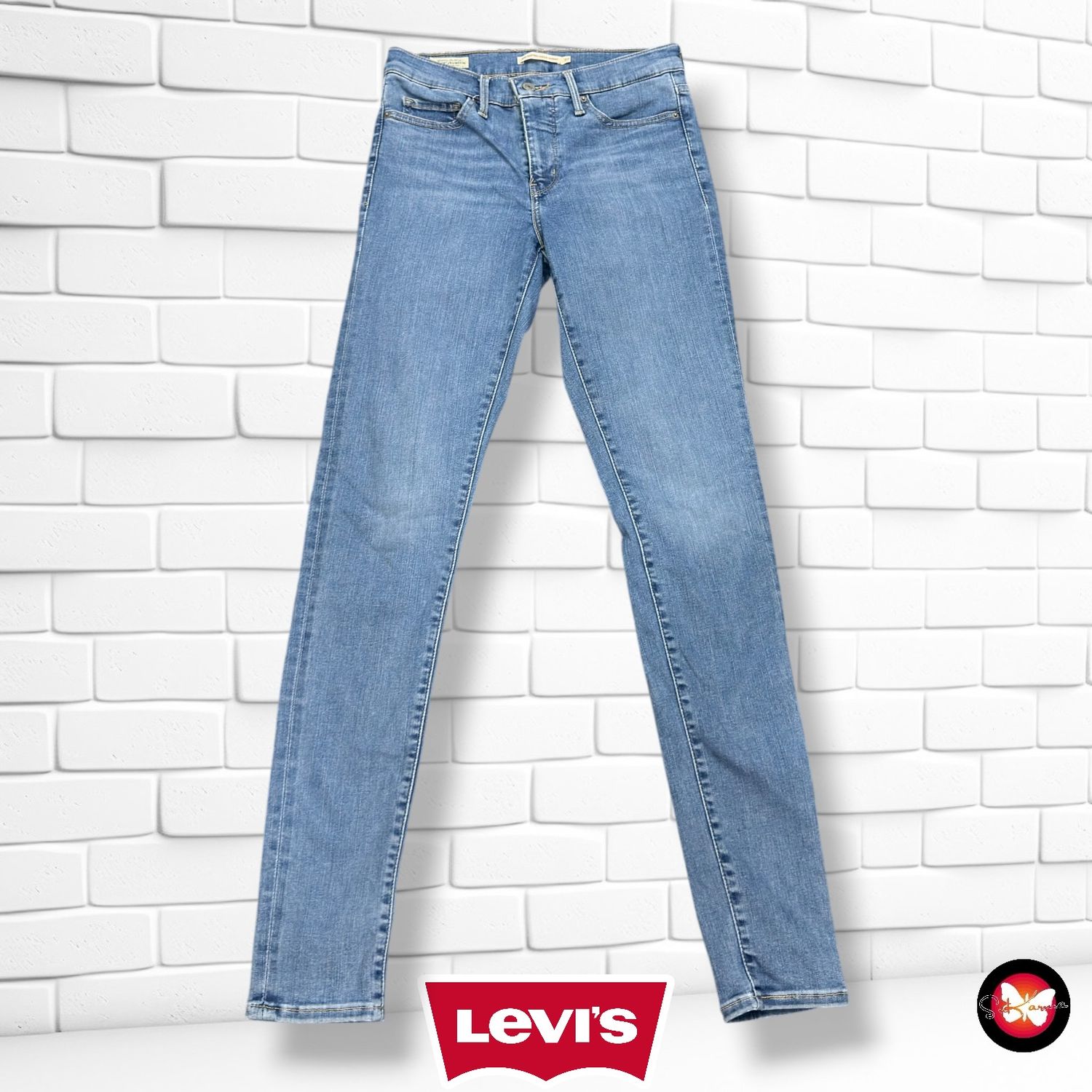 **HOY** Pantalón 310 SHAPING SUPER SKINNY LEVI’S color Azul vaquero Talla S/M (W27)