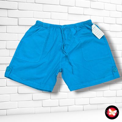 **HOY** Short sueltito color Turquesa Talla XXL (pequeña)