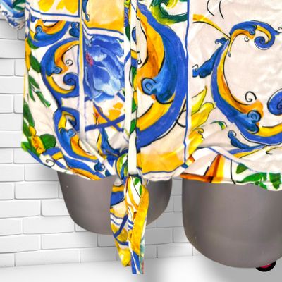**HOY** Blusa con lazo DOLCEZZA color Varios Talla L