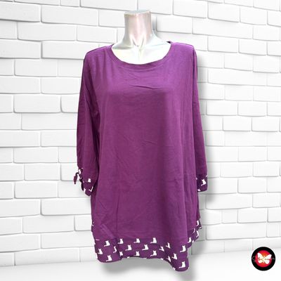 **HOY** Camiseta de media manga  color Uva Talla 50