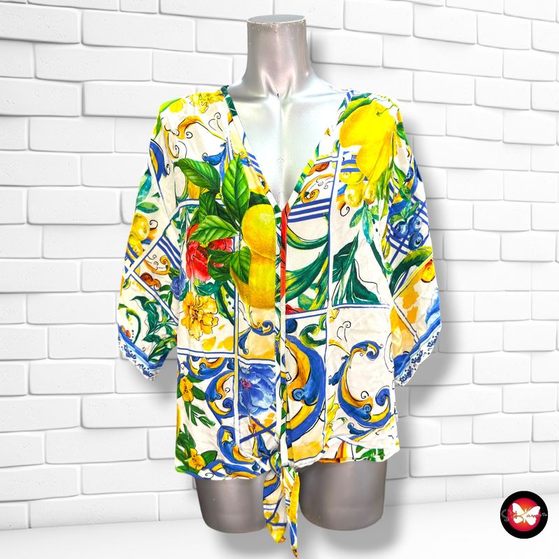 **HOY** Blusa con lazo DOLCEZZA color Varios Talla L