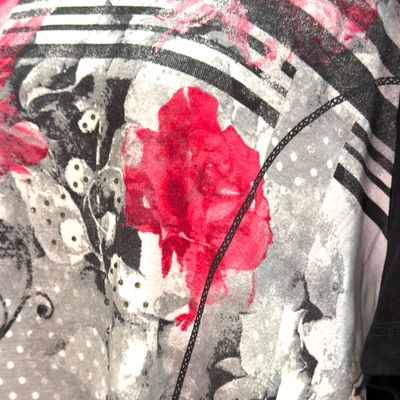 **HOY** Camiseta de manga corta BEXLEYS color Negro, blanco y rojo Talla XL