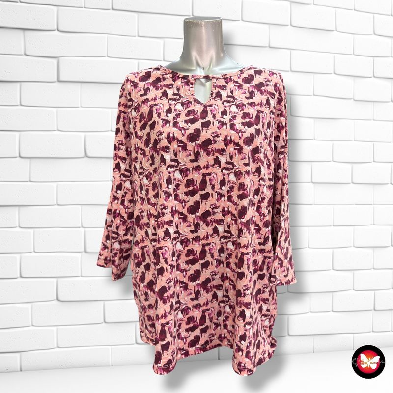 **HOY** Camiseta de media manga  color Rosa y morado Talla 50