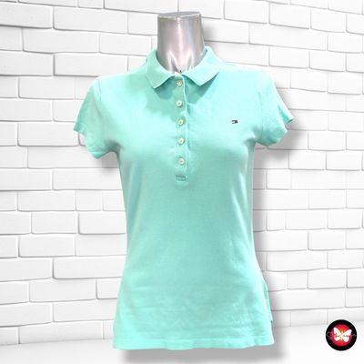 **HOY** Polo de manga corta TOMMY HILFIGER color Menta Talla S