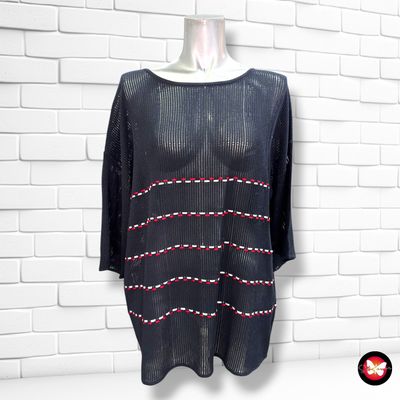 **HOY** Jersey de media manga  color Azul marino Talla L/XL