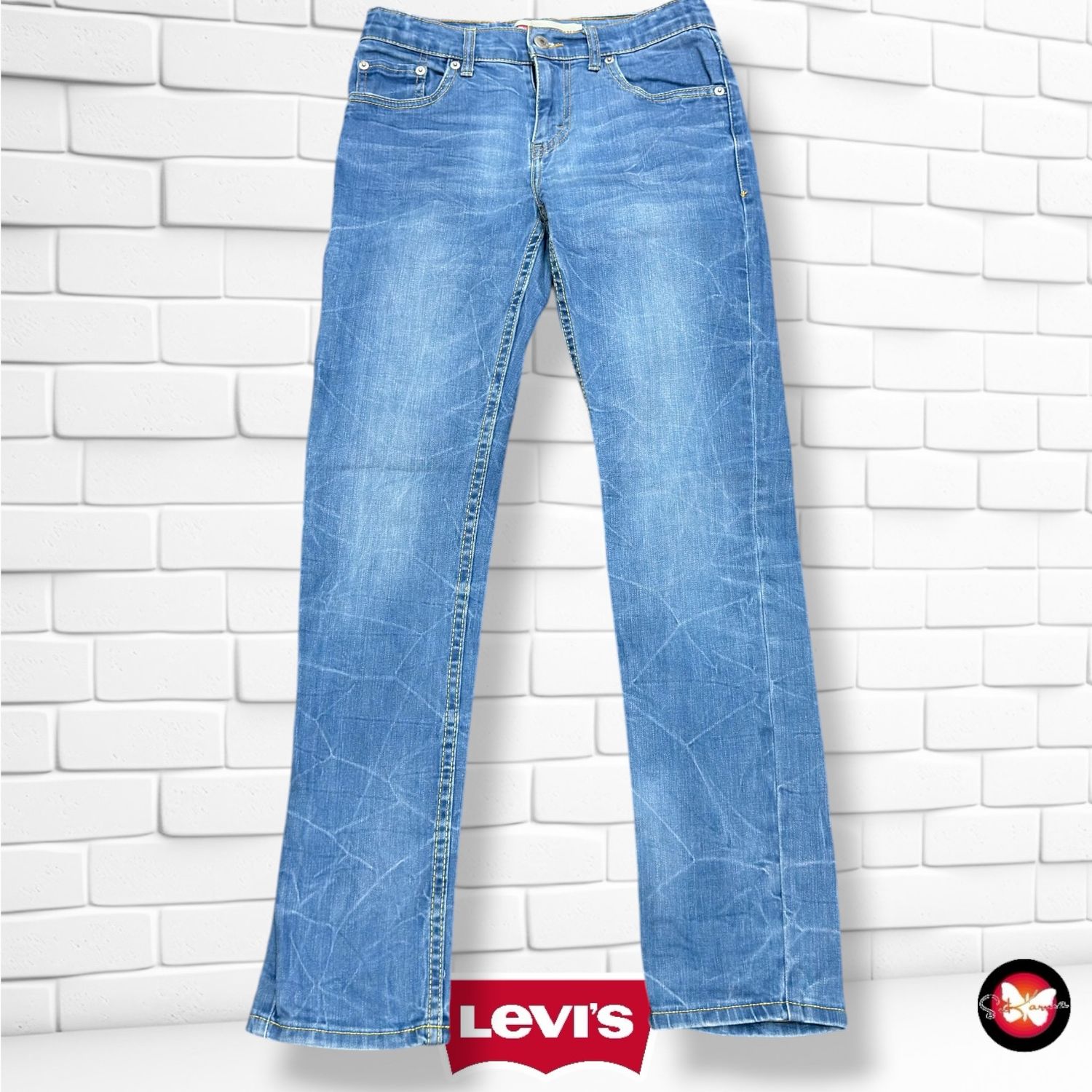 **HOY** Pantalón 512 SLIM TAPER LEVI’S color Azul vaquero Talla 14 años
