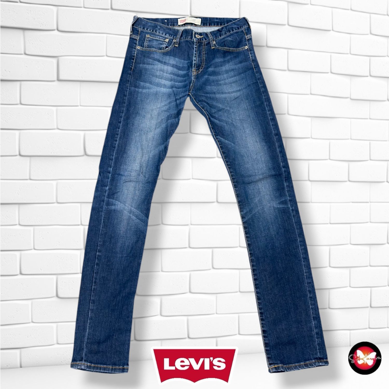 **HOY** Pantalón 520 EXTREME TAPER FIT LEVI’S color Azul vaquero Talla 16 años (grande)