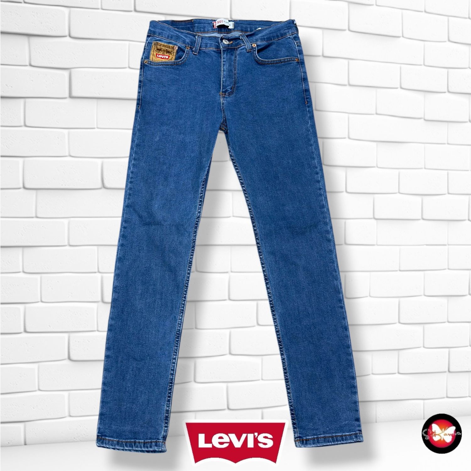 **HOY** Pantalón 501 STRANDARD LEVI’S color Azul vaquero Talla L (W32 L34) (pequeña)