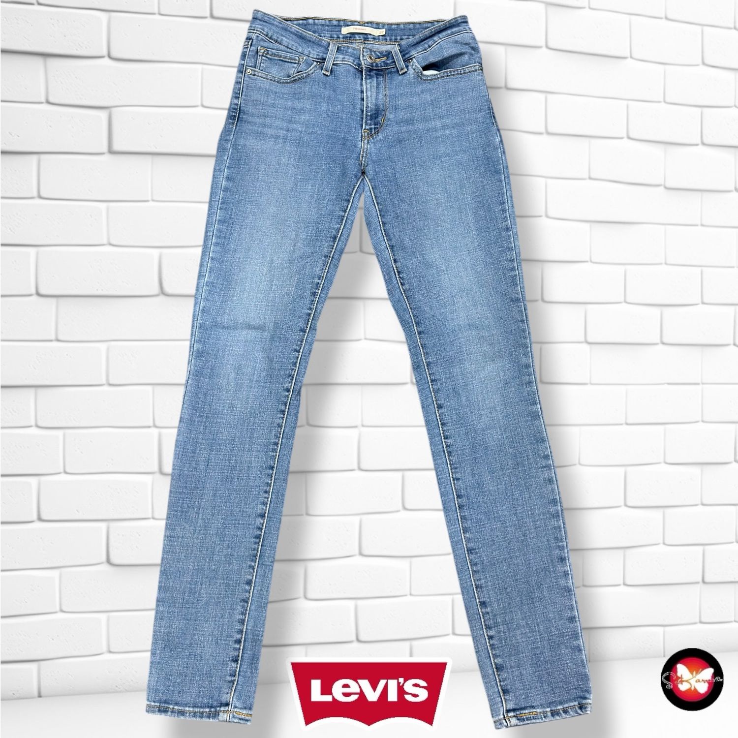 **HOY** Pantalón 711 SKINNY LEVI’S color Azul vaquero Talla S/M (W27)