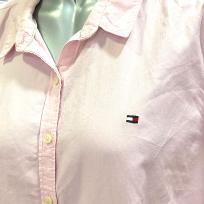 **HOY** Camisa de manga larga TOMMY HILFIGER color Rosa Talla 40 (10USA)